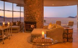 Sossusvlei Desert Lodge living room, NamibRand, Namibia Wilderness Safaris