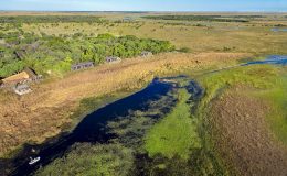 Time + Time and Lewanika Lodge aerial- wildlife enthusiast safaris