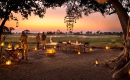 safari dining And Beyond Botswana Explorer mobile safaris camp site