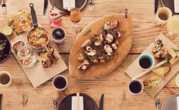 Cape Town restaurants - Pot Luck Club smorgasbord