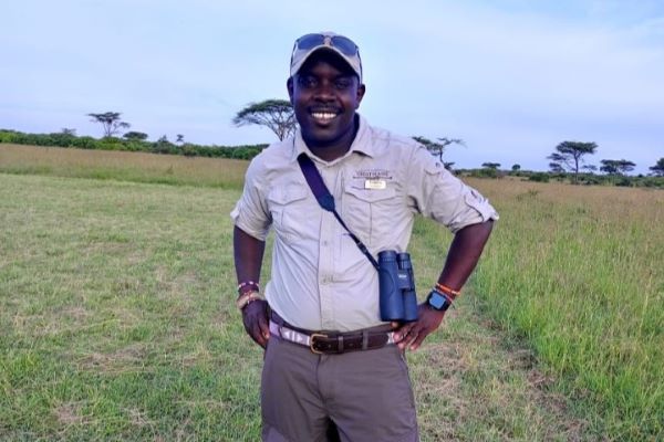 Dickson Nabaala guide at Mara Nyika