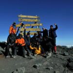 A great trekking team to support you all the way on the climb