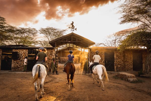 Sosian horse riding safaris