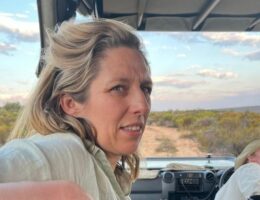 Alice Gully on a self drive safari in Africa