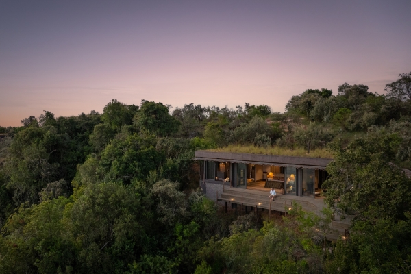 The Wild Hill property nestled in highest point of the Masai Mara