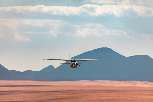 Kwessi Dunes - Plane