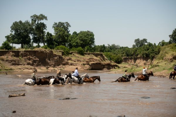 Crossing the Mara River