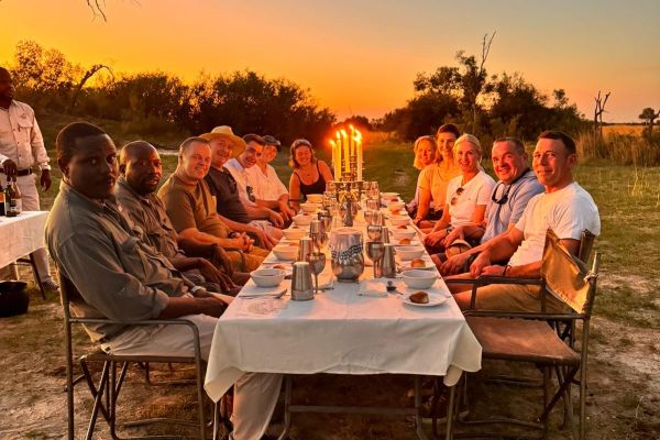 50th birthday celebrations in the Okavango Delta