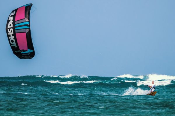 Kitesurfing on the Kenya Coast